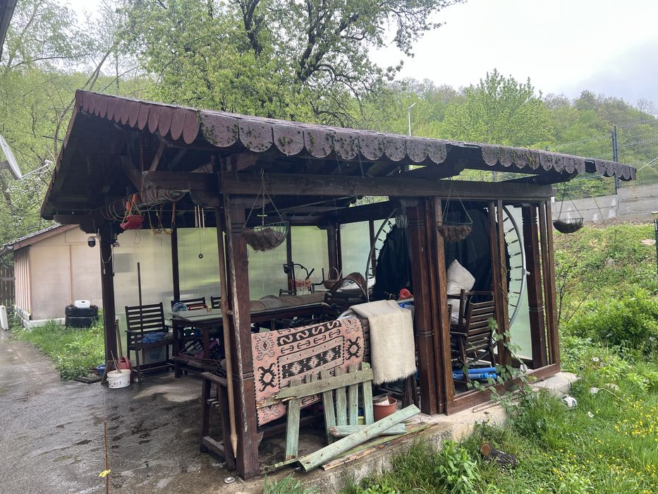 Беседка дървена разглобяема
