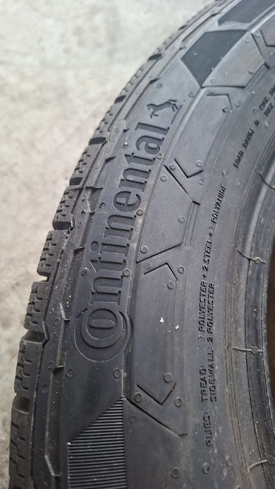 1buc NOU 225 55 R17C Continental iarna M+S cauciuc anvelopa ms 17 C