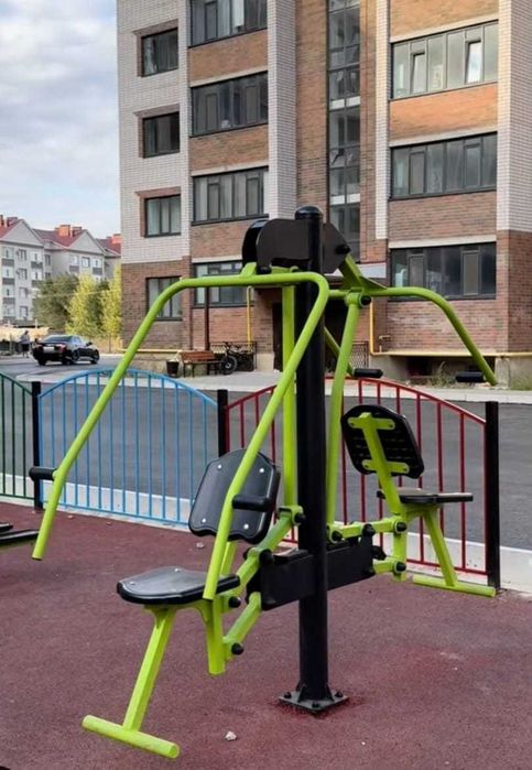 Уличные тренажёры и спортзоны для дворов и ЖК