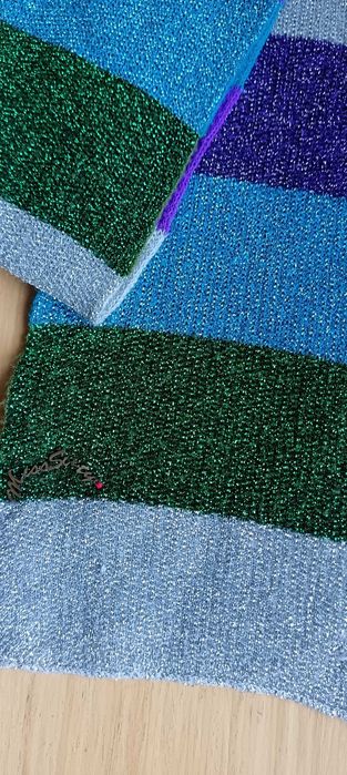 Miss Sixty оригинален зимен шал с блясък