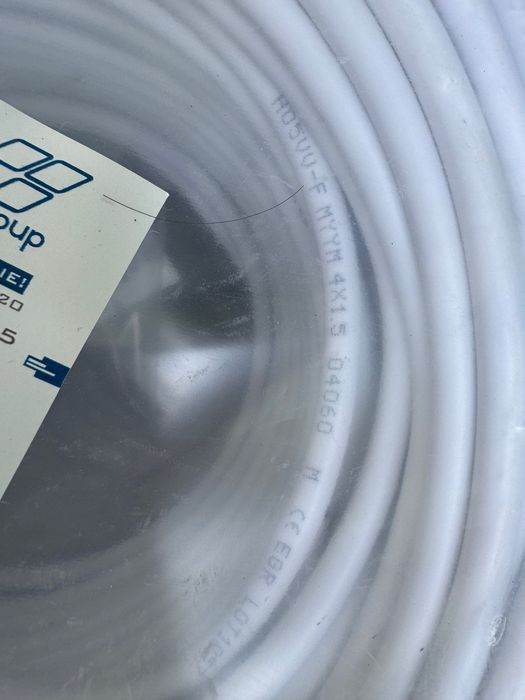 Cablu electric romcab H05VVF 4x1,5 mm 3x1,5mm