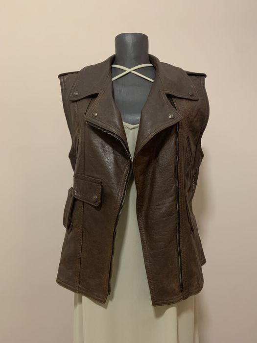 Оригинален кожен елек Foxbury traditional