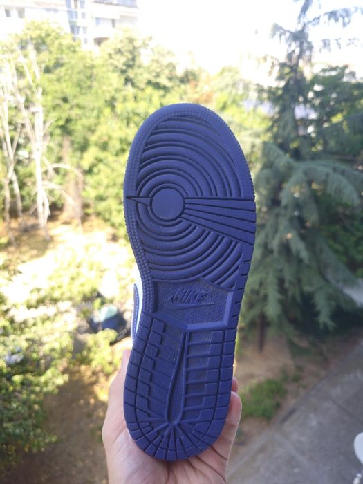 Nike Air Jordan 1 Low Sky J Purple женски/дамски лилави обувки