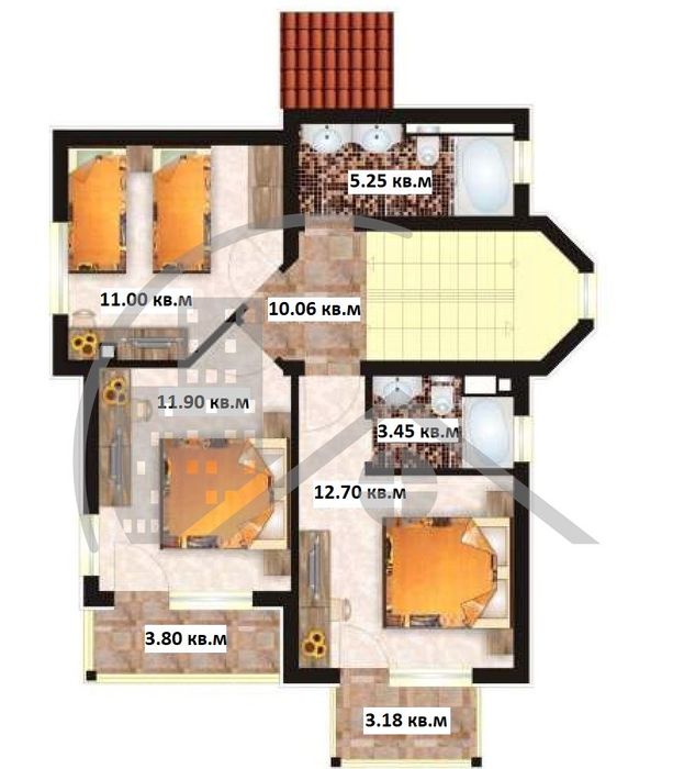 Продава се Къща в с. Кичево, Област Варна - 139 кв.м за 1209 €/кв.м - Снимка #4