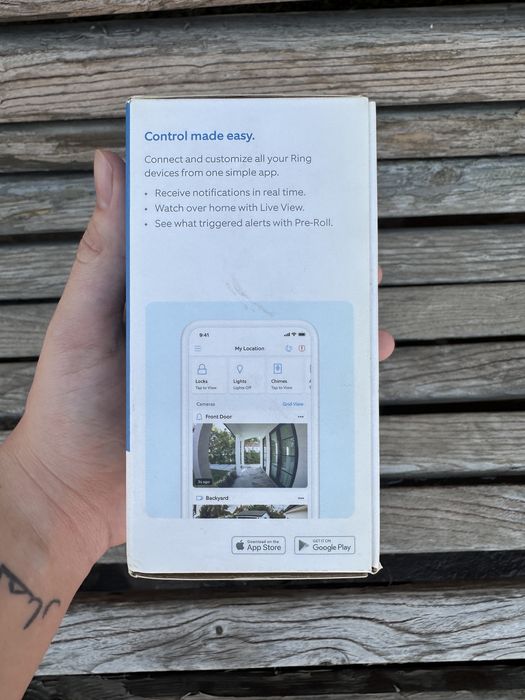 Видеозвонок Ring Doorbell 4 (новый)