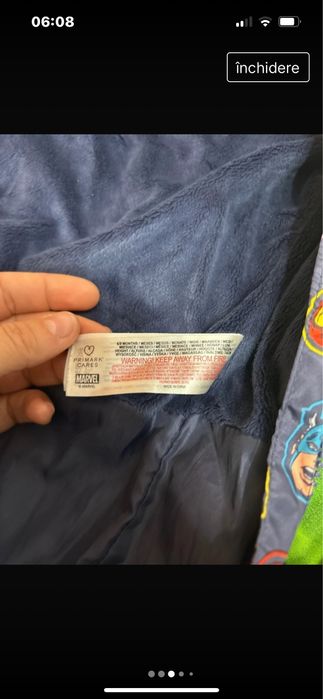 Combinezon iarna 69-74 de baieti