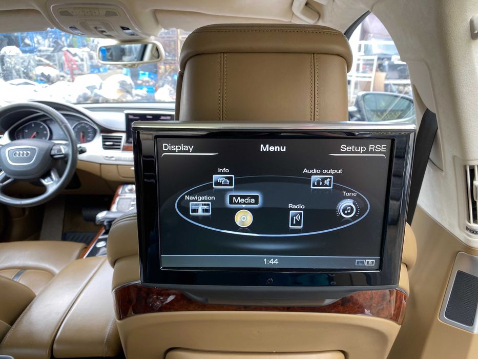 Dezmembrez Audi A8 4H 4.2 TDI FULL/CDS/CDSB/camere 360/faruri matrix/frigider/stopuri led/usi/oglinzi/capota/bara/trapa/parbriz/tv