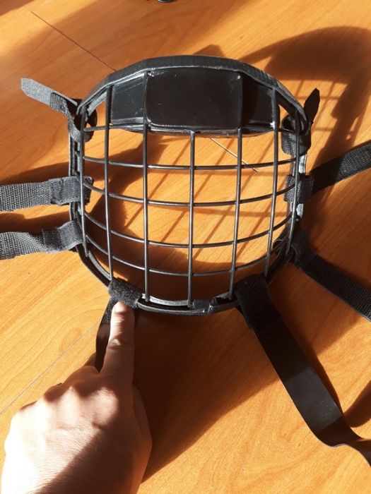 Защитна метална решетка /маска/ за пред лицето, за каска/шлем