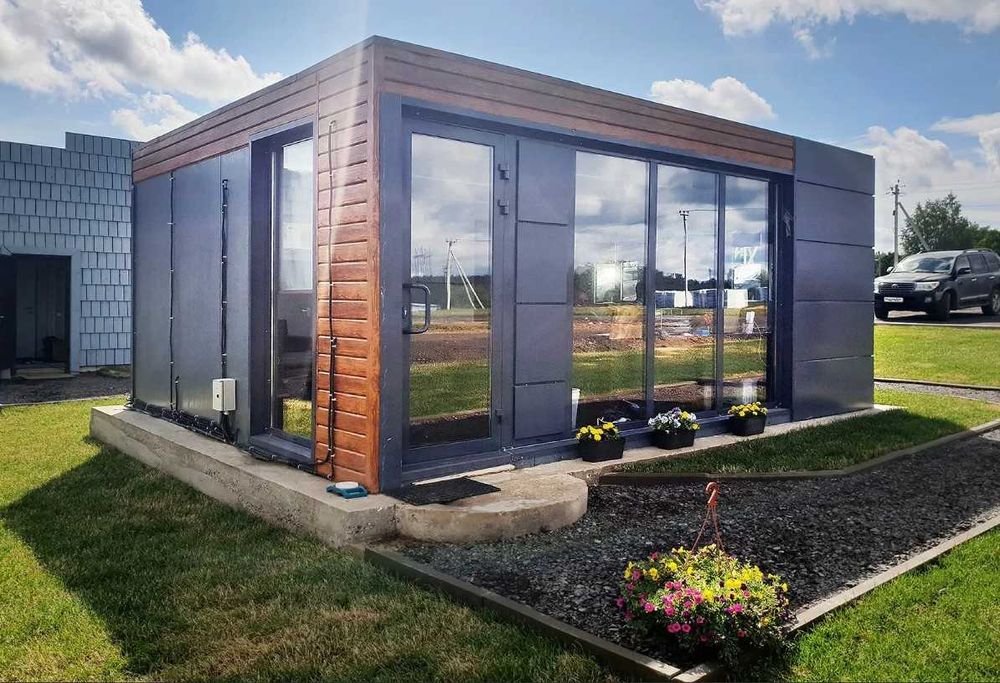 Konteynerdan ofis, idora. tayyor va na zakaz. (Контейнер офис)