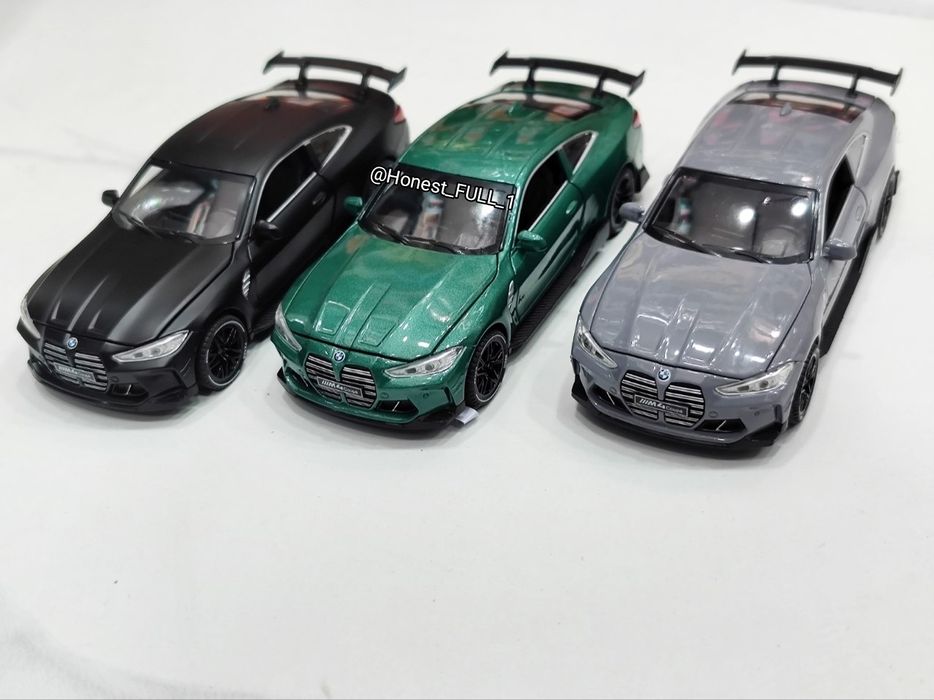 BMW M4 Металлическая железная масштабная модель - Доставка