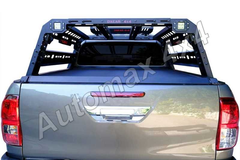 Rollbar (Spider) Dakar Bed Rack, Suport Cort