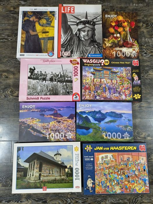 Vând puzzle-uri / resigilate