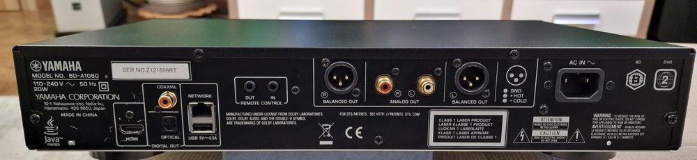 Vind Blu-ray Yamaha Aventage BD 1060 in stare exceptionala