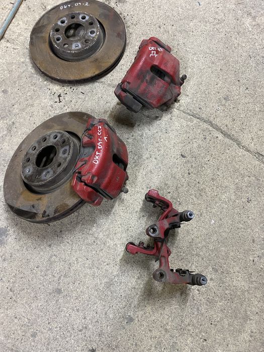 Предни спирачки октавия vrs 312мм 2009г