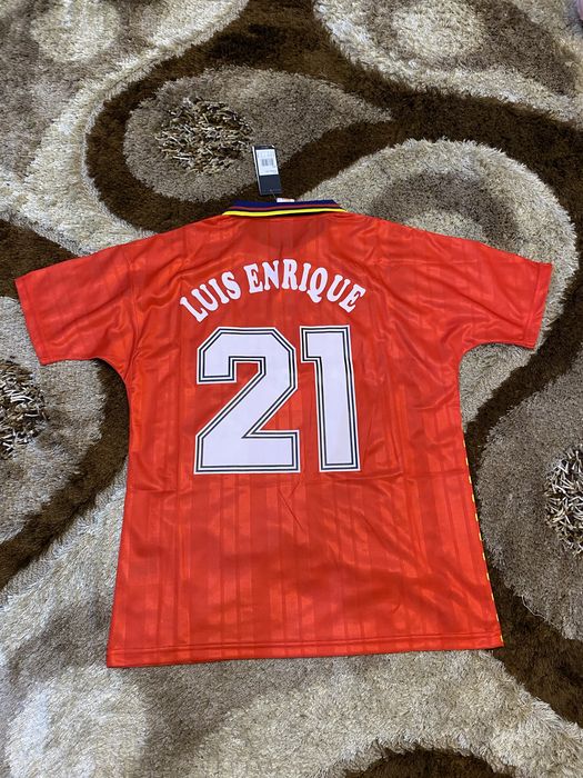 Tricou Spania World Cup 1994 Luis Enrique