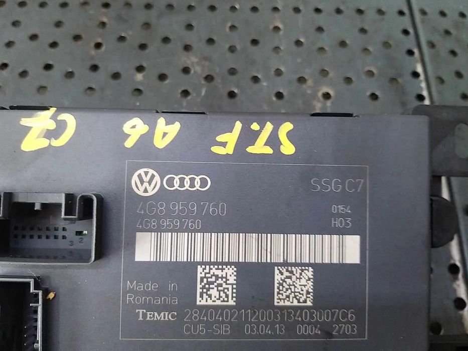 Modul calculator usa stanga fata audi a6 c7 4g 4g9959760 8t0959729
