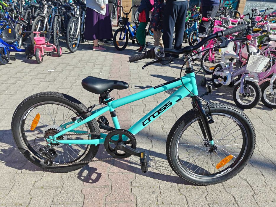 CROSS Велосипед 20" SPIDER син