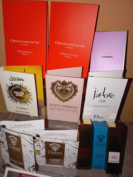 Комплект Мостри за парфюм Chanel, Gritti, Dior, Hermes, Lancome, Ormonde Jayne.