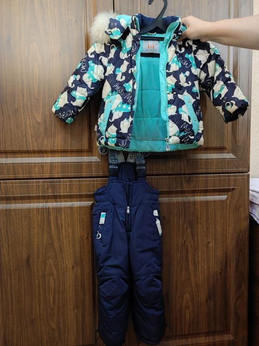 Зимний комбинезон для девочки