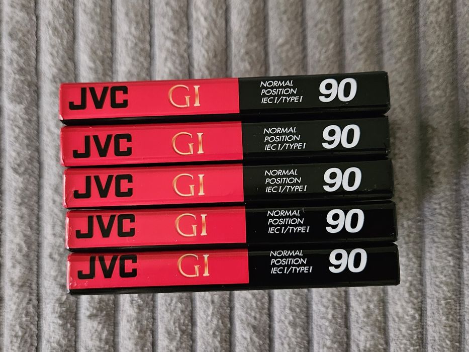 5 Casete Audio JVC  GI 90