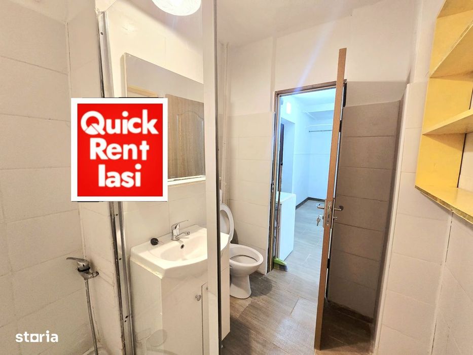 Pacurari Petrom Apartament 1Camera De Inchiriat Cu Centrala Proprie
