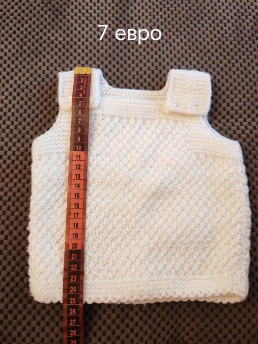 Бебешко плетени елечета