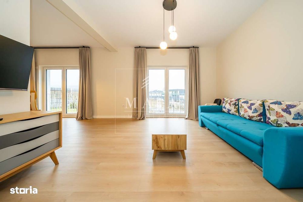 Casa noua cu 4 camere, singur in curte, intre Cisnadie si Cisnadioara