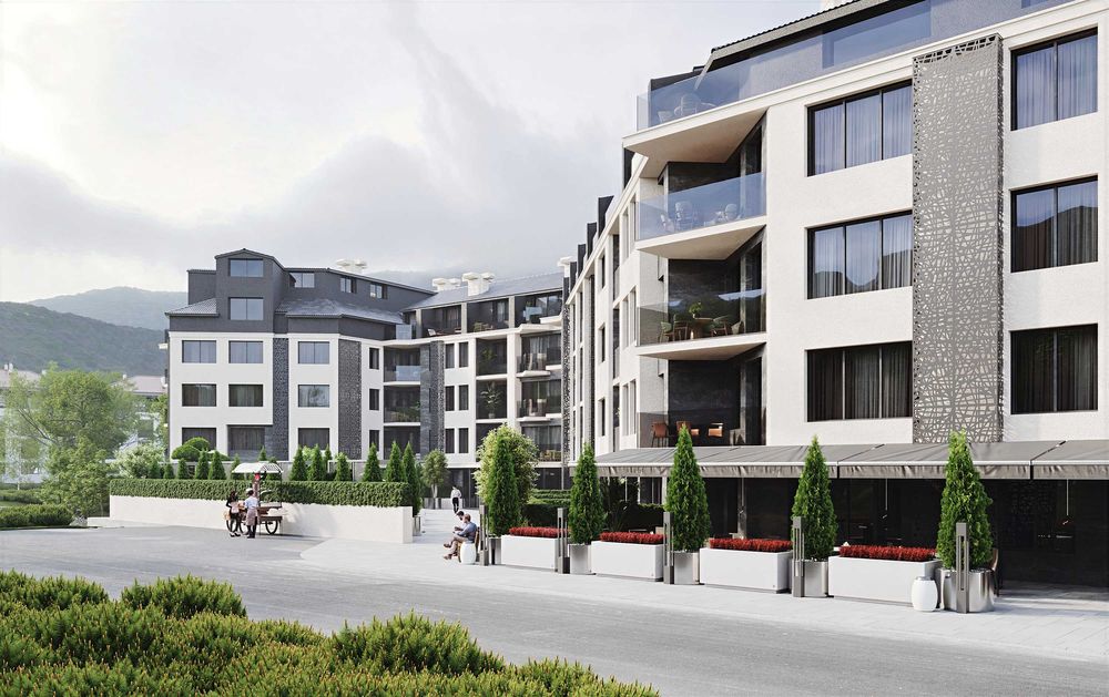 Двустаен апартамент/ гр. Банско/ до ски писта/ отопление в цената