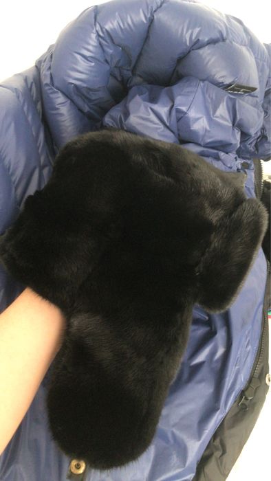 Продам шапку ушанку норковую