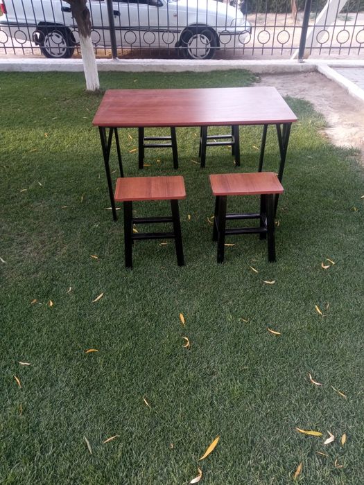 Ошхона ва дачалар учун Стол стул