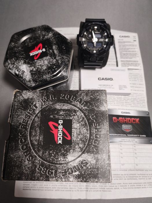 OKAZIE... GShock  GA 700 ca nou  plus un ceas   Casio GA 2100 preț 370 RON ambele