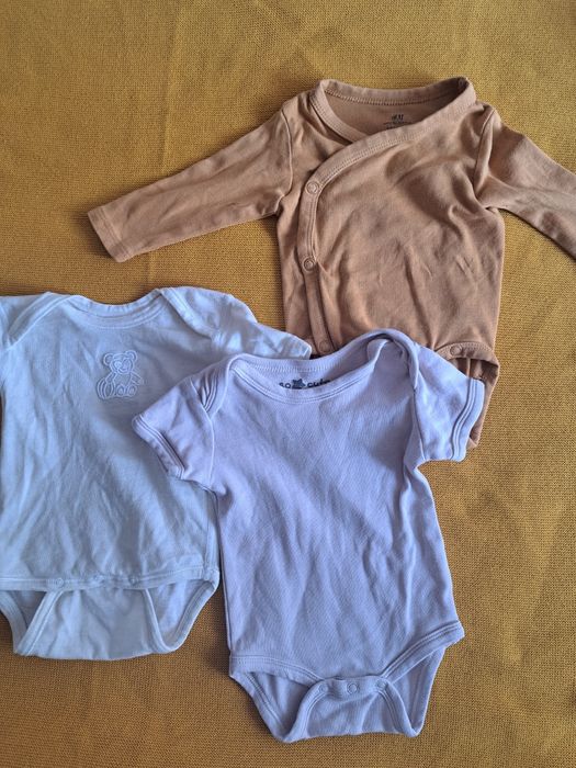 Lot hainute bebeluș 3 body si 3 salopete