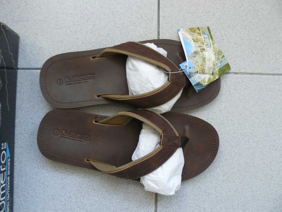 Papuci Barbati NUMERO 2.0,Noi, Cu Bareta Intre Degete,Piele Eco, Nr.41