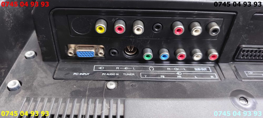 televizor rainford TFT 2660 ecran spart electronica buna telecomanda