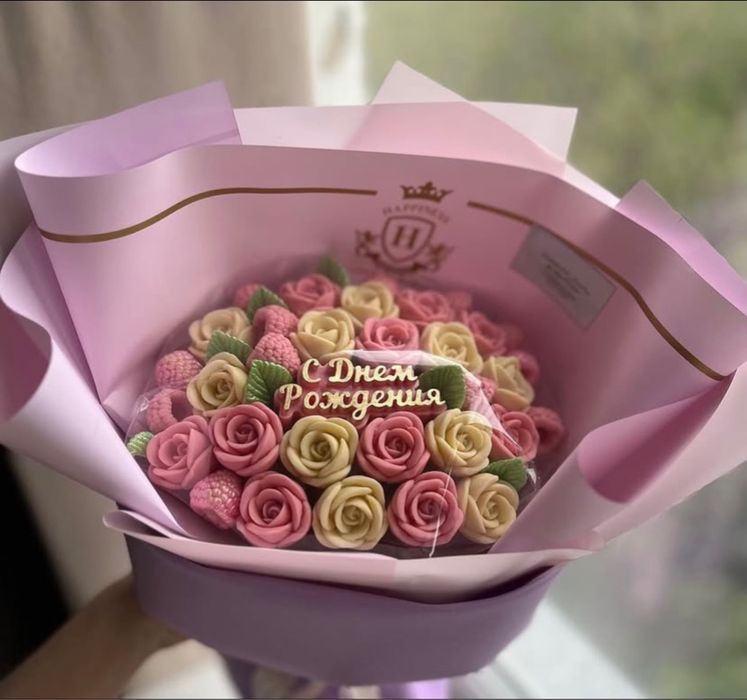 Шоколадные букеты