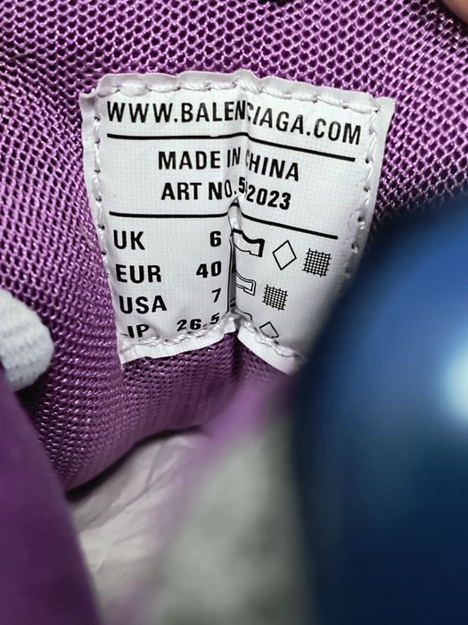 Balenciaga track multicolor 40