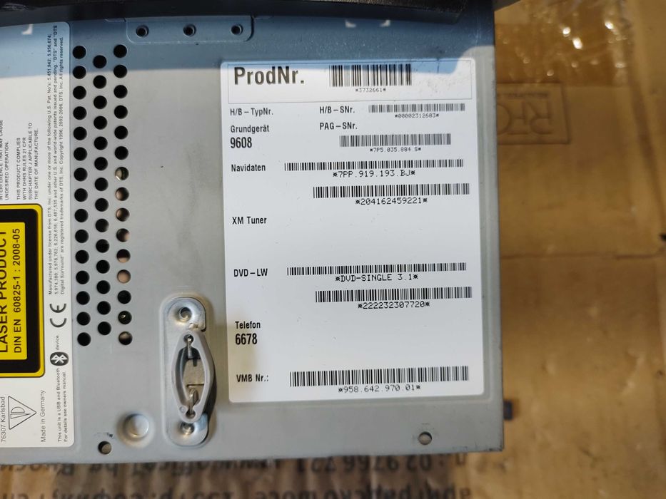 Навигация Мултимедия Porsche Cayenne 3.0D 92A/EG22/2012