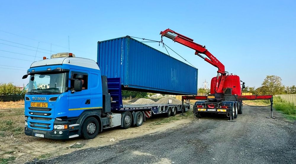 Macara , Transport cu macara ,Transport utilaje, inchiriez macara,hiab