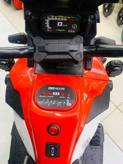 Bolalar elektr mototsikli "BMW Adventure Sport" – 3 g‘ildirakli