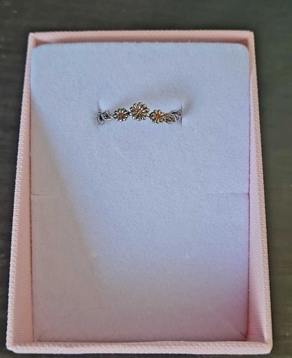 Inel argint model cu margarete