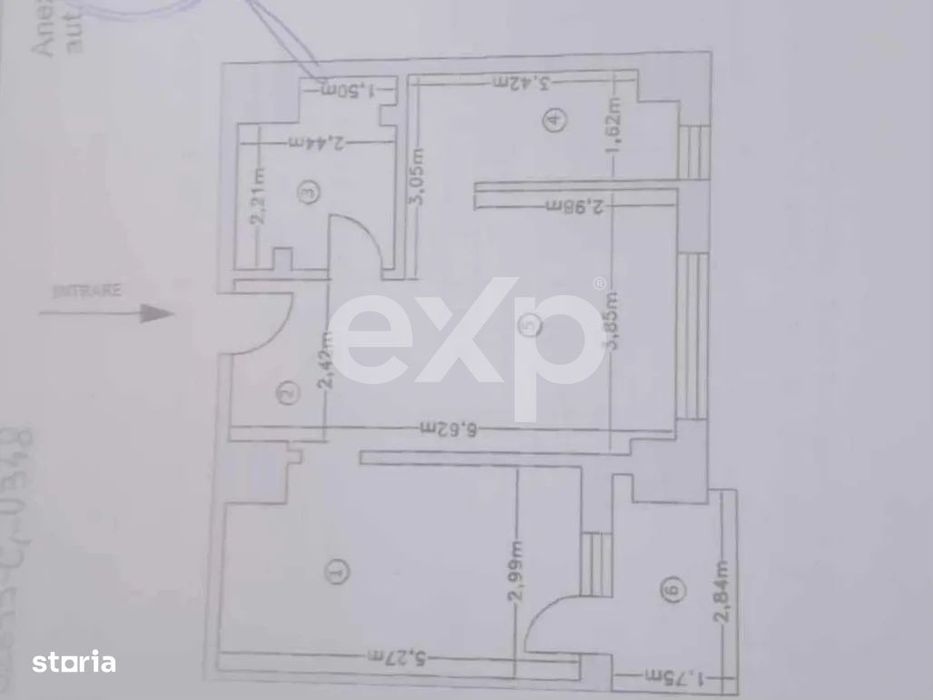 Vanzare apartament 2 camere Trivale