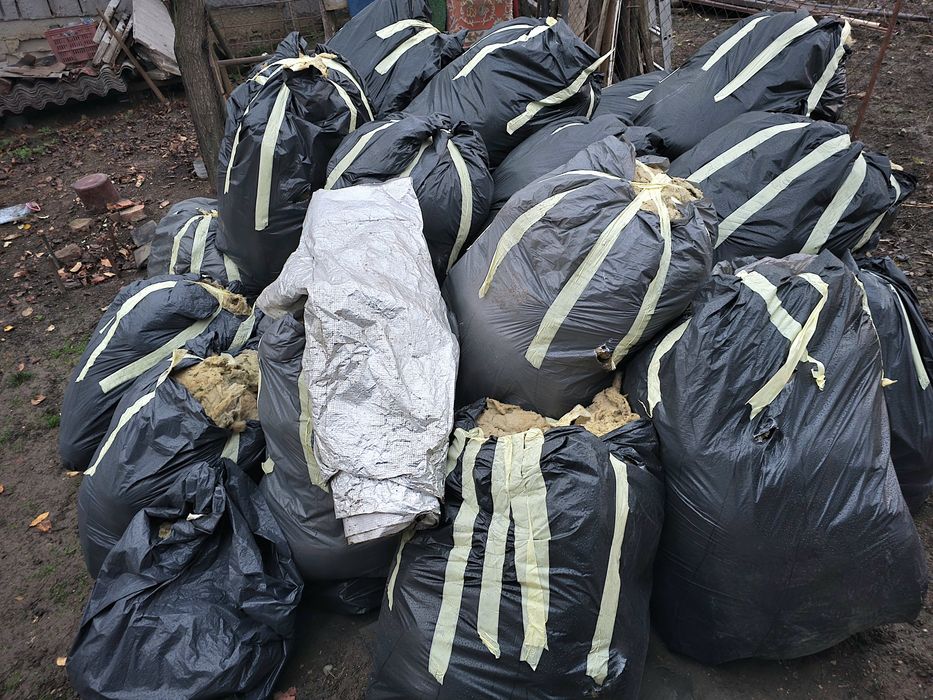 Vand vata de sticla folosită