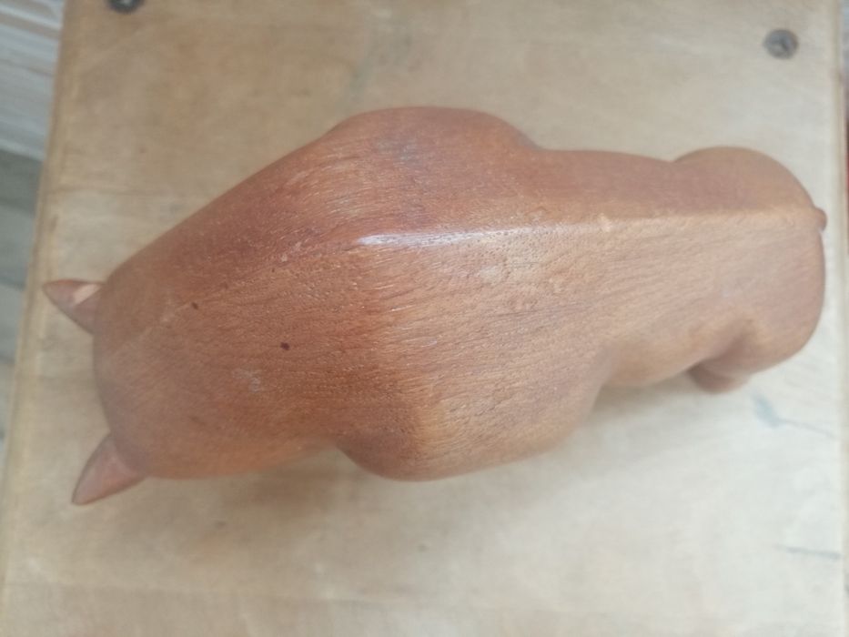 Sculptura Lemn - Taur