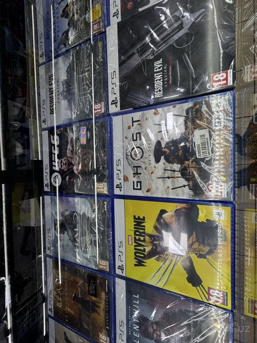 Любые диски с играми на PS4/PS5 запечатанные официальные