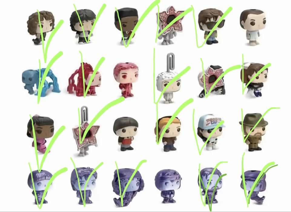 фигурки очень странные дела киндер