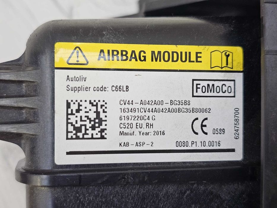 Airbag genunchi Ford Kuga Mk2 / Facelift 2017 2.0 TDCi Cod OEM: CV44-A042A00-BG (5F3)