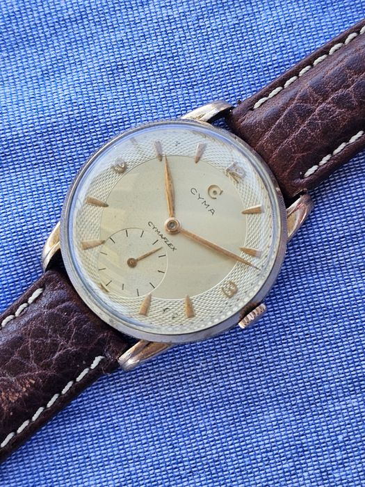 Vând Ceas mecanic CYMA (placat aur 20 micr)