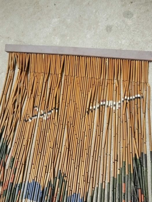 Винтидж бамбуково перде
