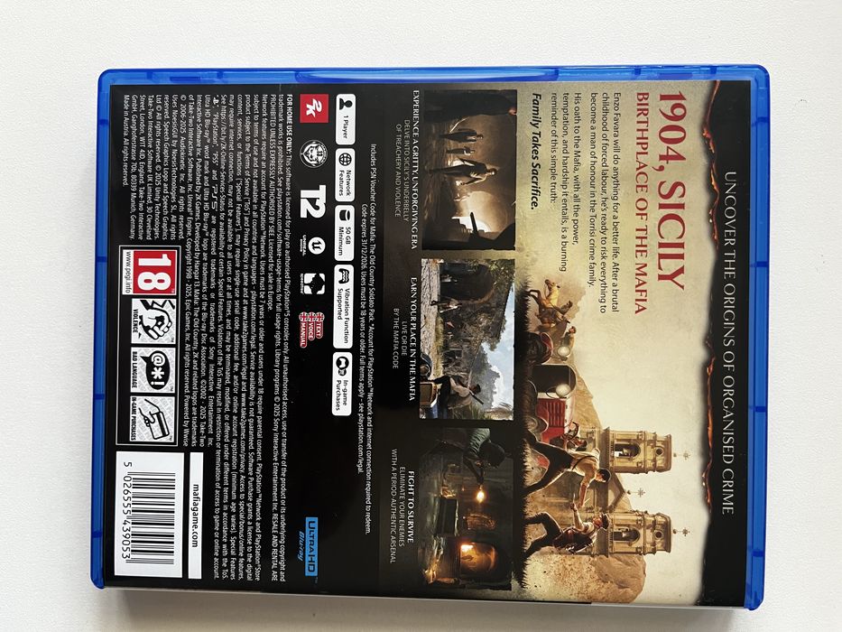 Mafia the old country PS5