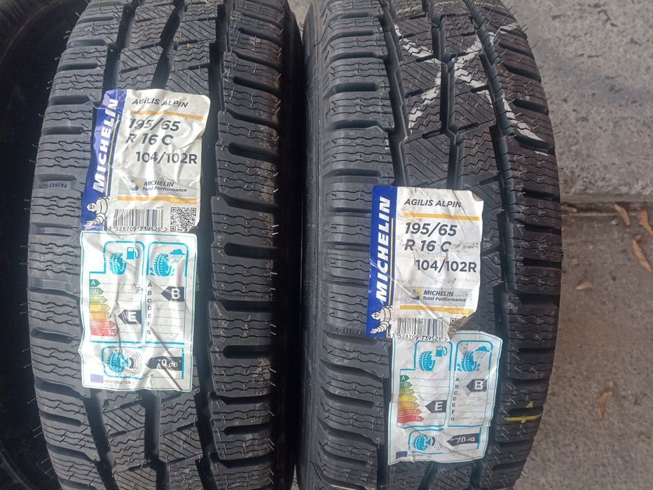 4 anvelope de iarna NOI Michelin 195/65 R16C dot 2523